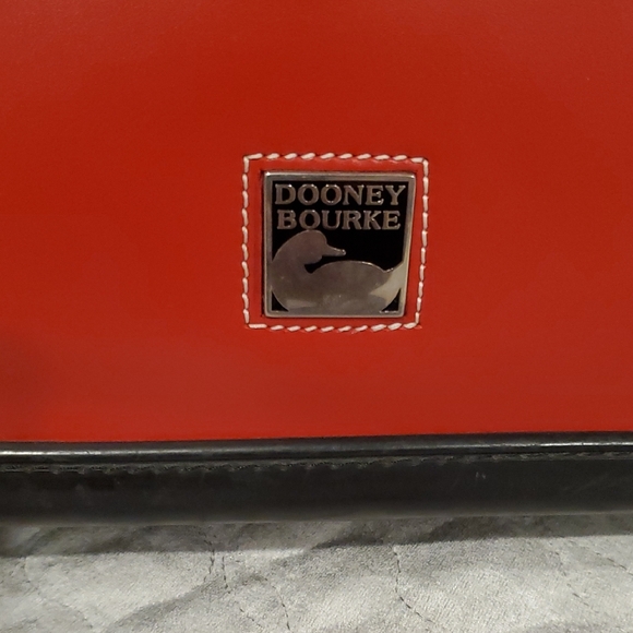 Dooney & Bourke Bold Red Satchel - Picture 6 of 13